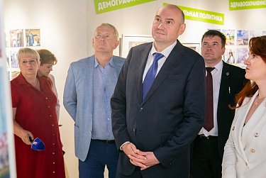 «Меняя взгляд»: в Оренбурге открылась архитектурная выставка